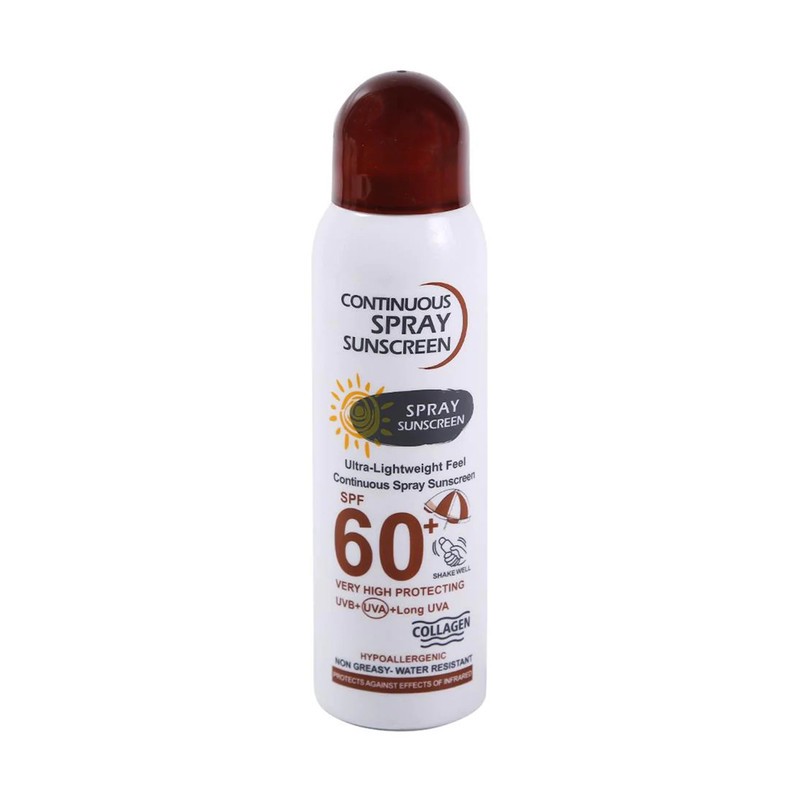 اسپری ضد آفتاب وکالی حاوی spf60 (قهوه ای)