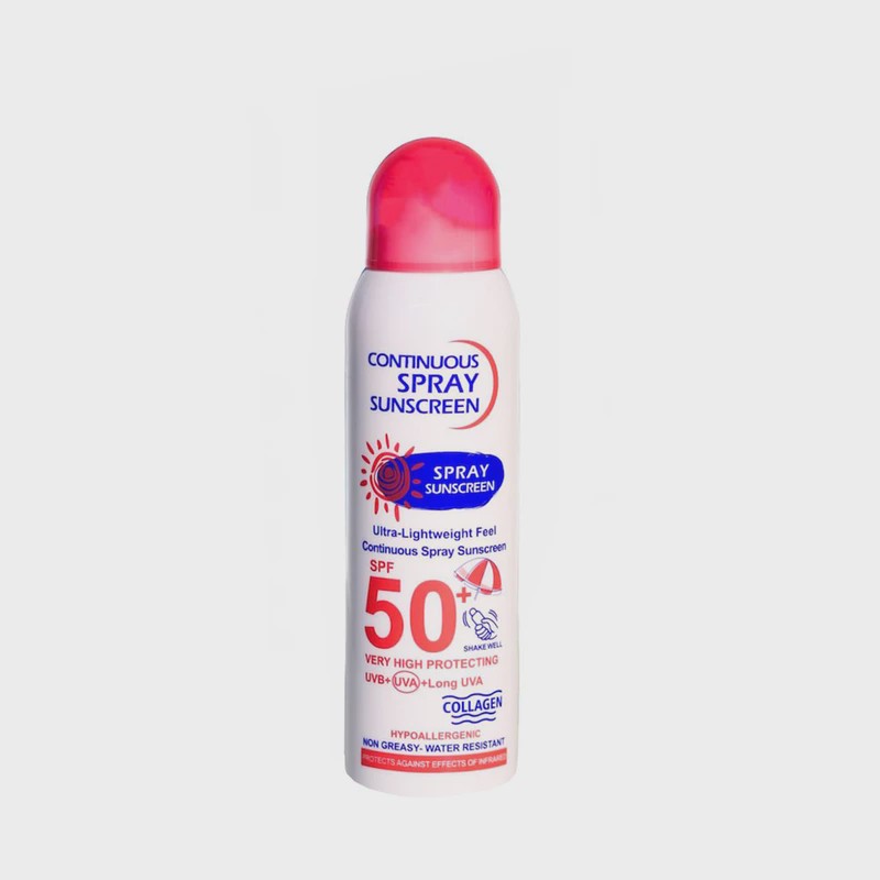 اسپری ضد آفتاب وکالی مدل SPF 50 (صورتی)