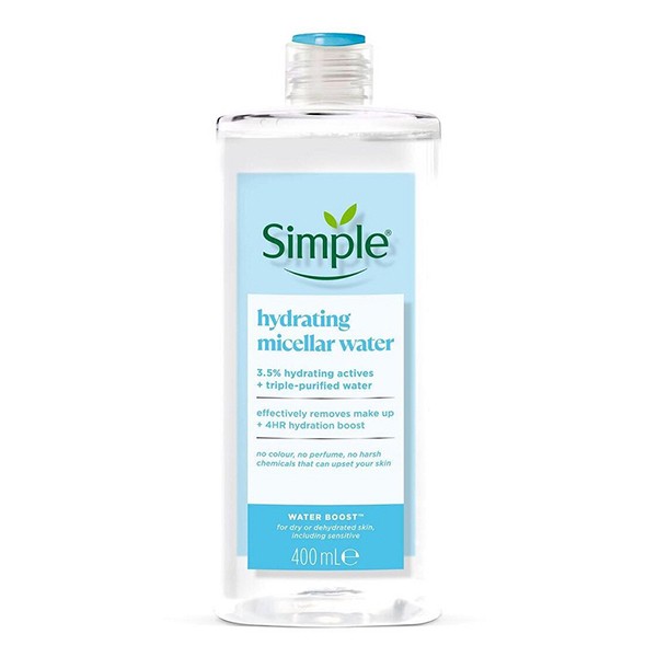 میسلار واتر آبرسان سیمپل Simple Hydrating Micellar Water 400Ml