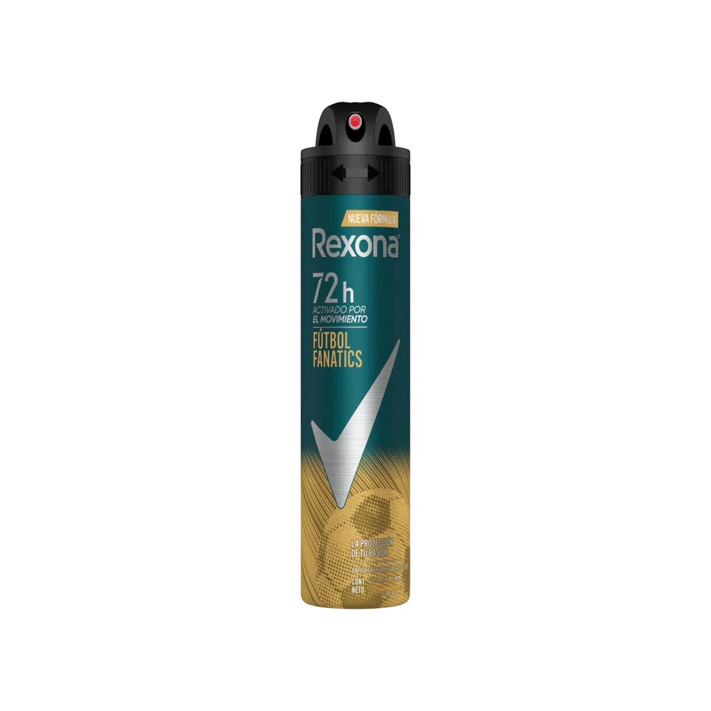 اسپری ضد تعریق 72 ساعته Rexona مدل Footbal Fanatics حجم 200 میلی لیتر