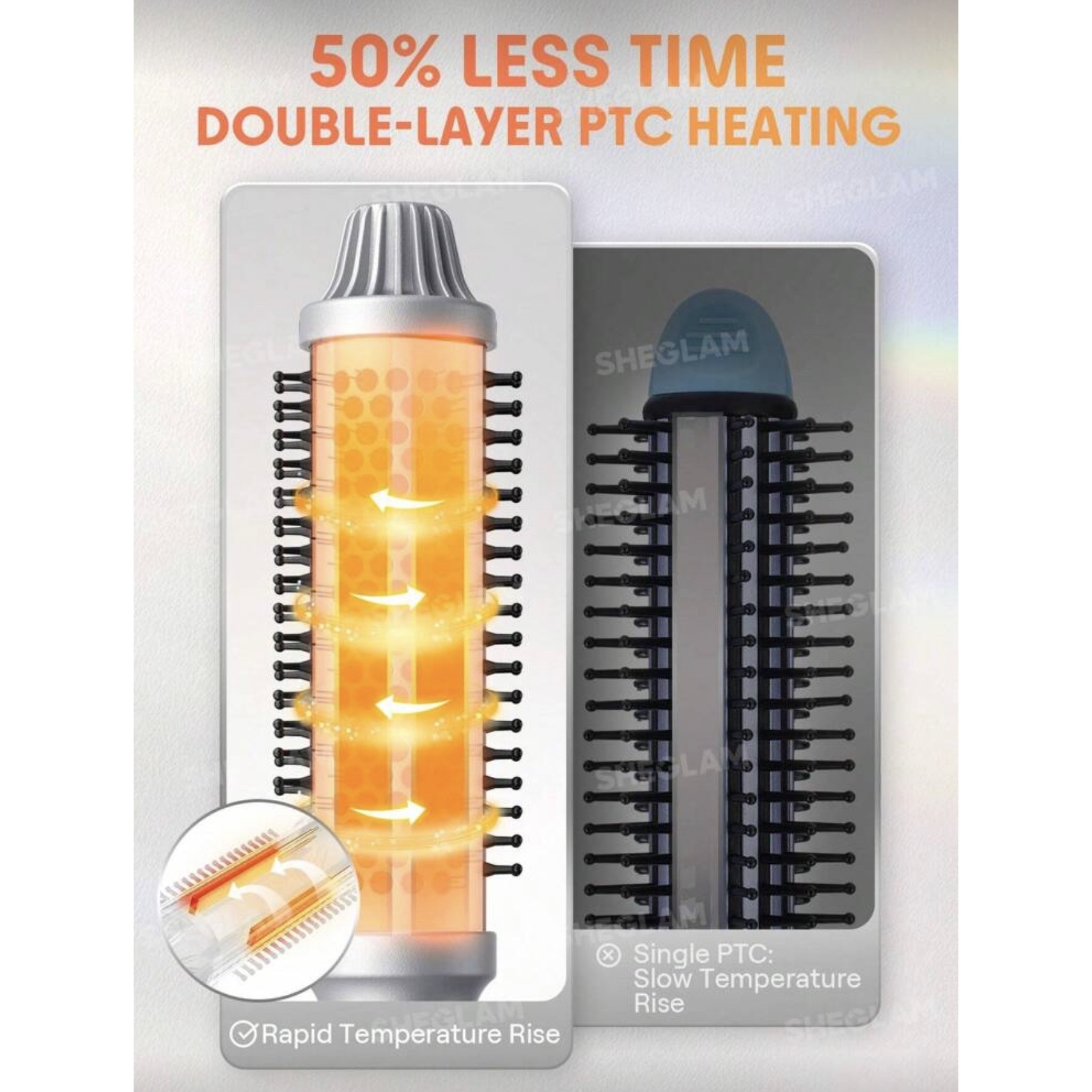 برس حرارتی شیگلم مدل It-Curl سایز 32 میلیمتر