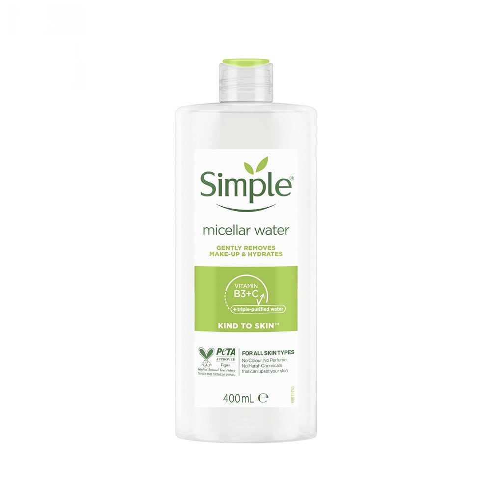میسلار واتر انواع پوست سیمپل حجم 400ml