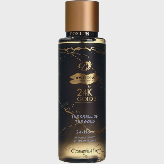 بادی میست اسپلش زنانه و مردانه داسلوناس مدل 24K GOLD3 250ml