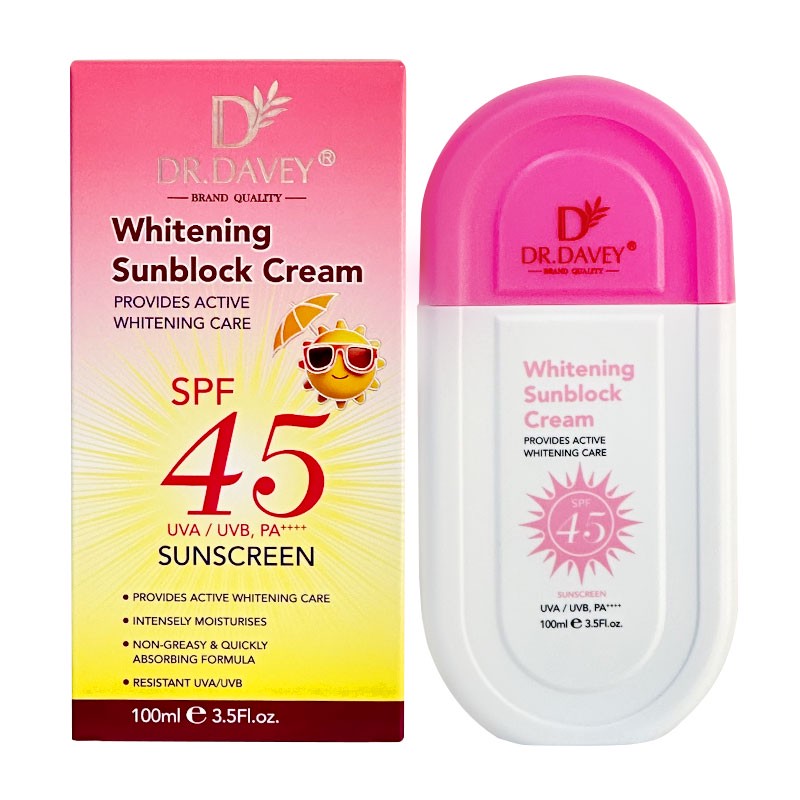 تینت ضد آفتاب رنگی دکتر داوی Dr. Davey مدل 45 SPF حجم 100ml