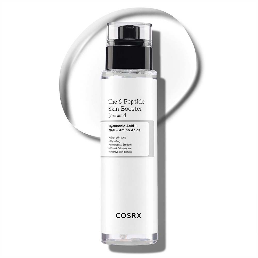 بوستر سرم 6 پپتاید کوزارکس 4.3 اورجینال COSRX The 6 Peptide Skin Booster – 150 ml
