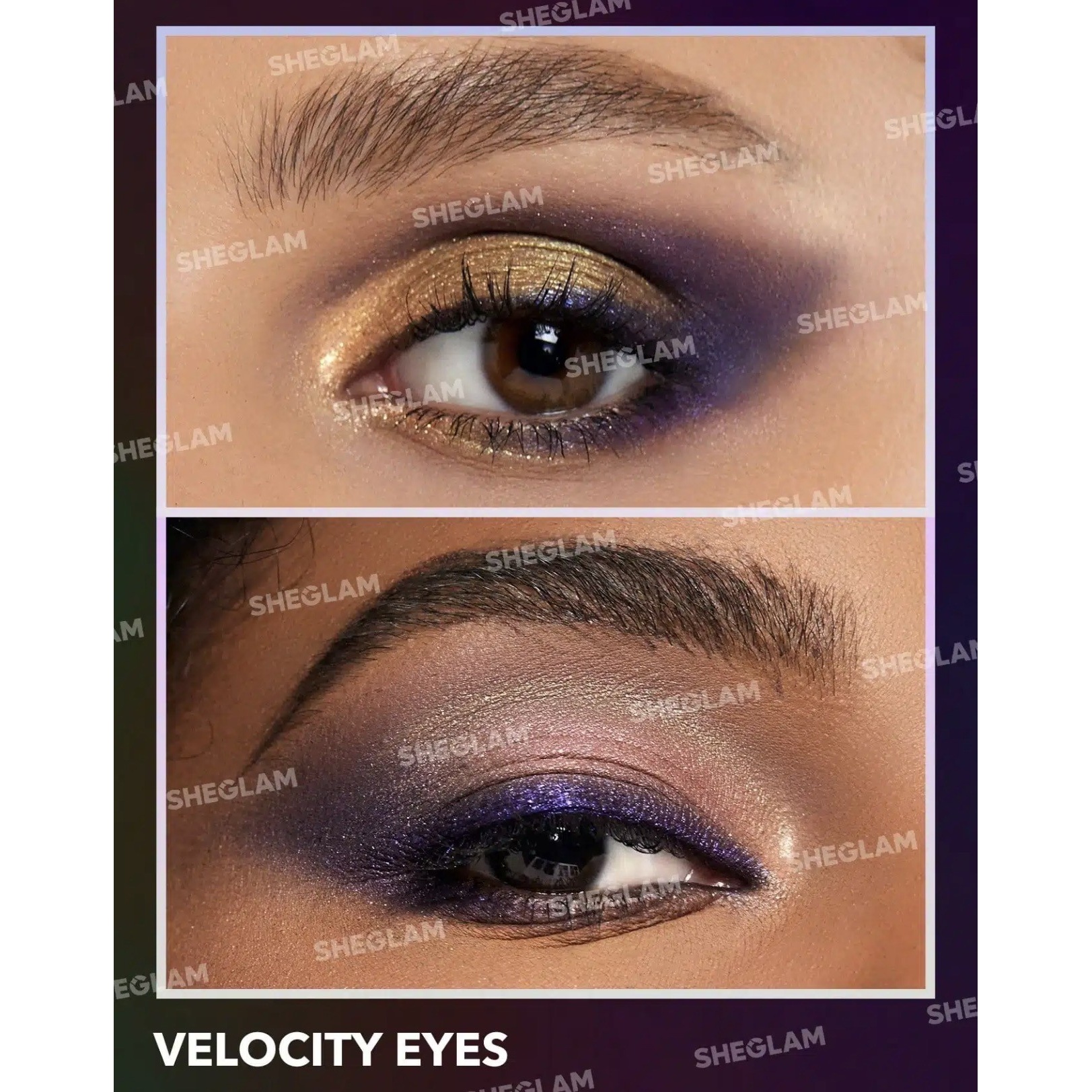 پالت سایه 8 رنگ شیگلم Sheglam مدل Chroma Zone رنگ Velocity