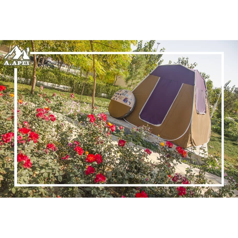 چادر مسافرتی 12 نفره ضد آب مکعبی کلبه ای