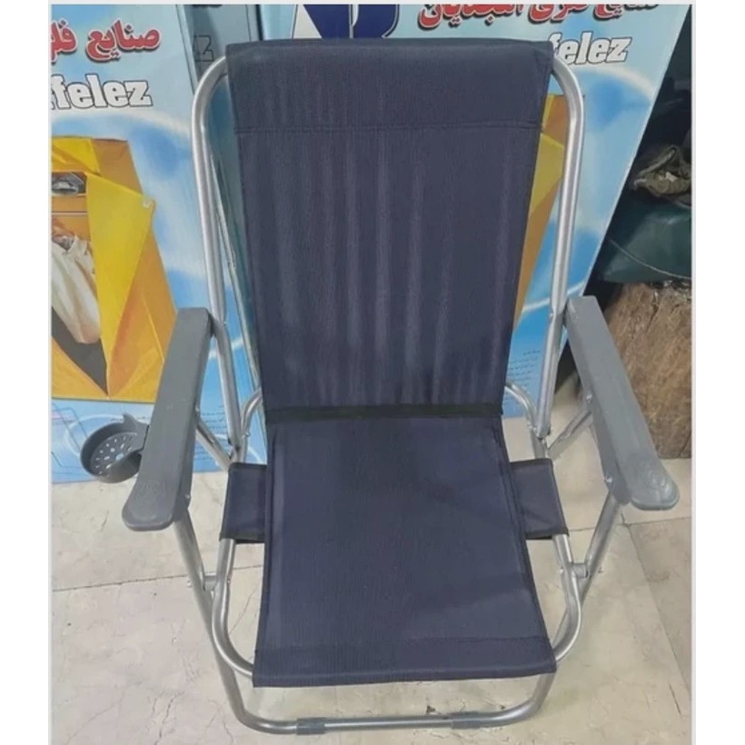 میز و صندلی تاشو مسافرتی9فنره فوم دار ست 2نفره