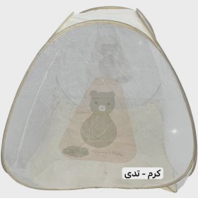 پشه بند کودک آسیم مدل کلبه سایز بزرگ – کرم