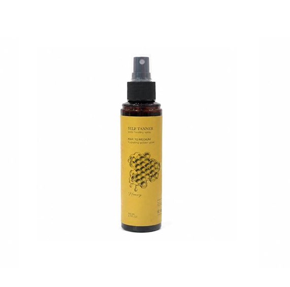 اسپری برنزه کننده بدن آل این وان مدل عسلی (All In One Self Tanner Fair To Medium Honey)