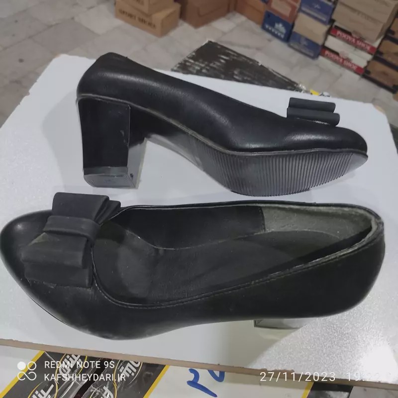 مجلسی ساده پاشنه 7 سانتی تک سایز