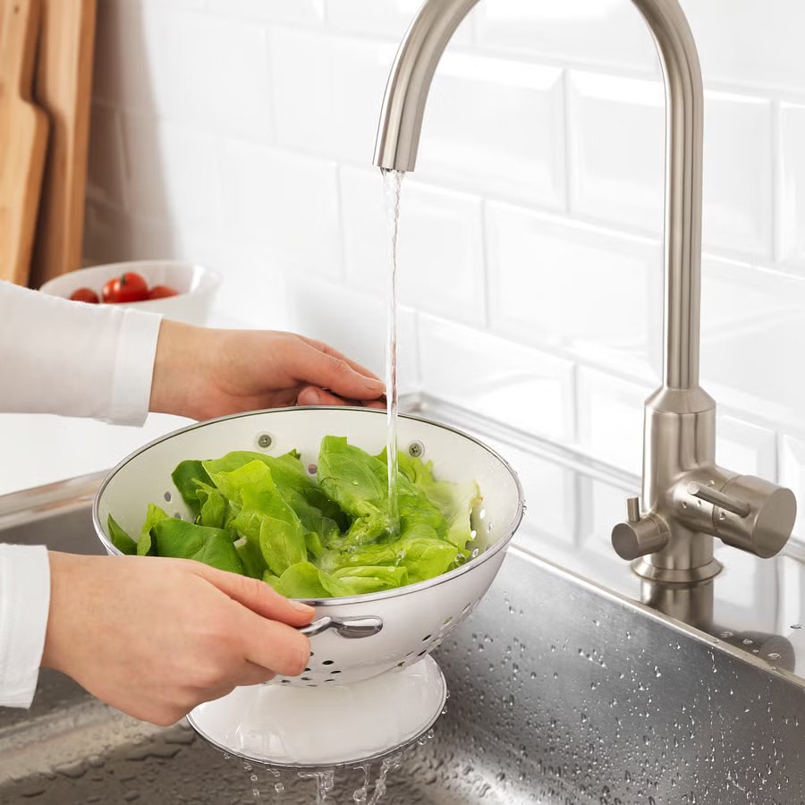 آبکش لعابی طرح ایکیا وارداتی