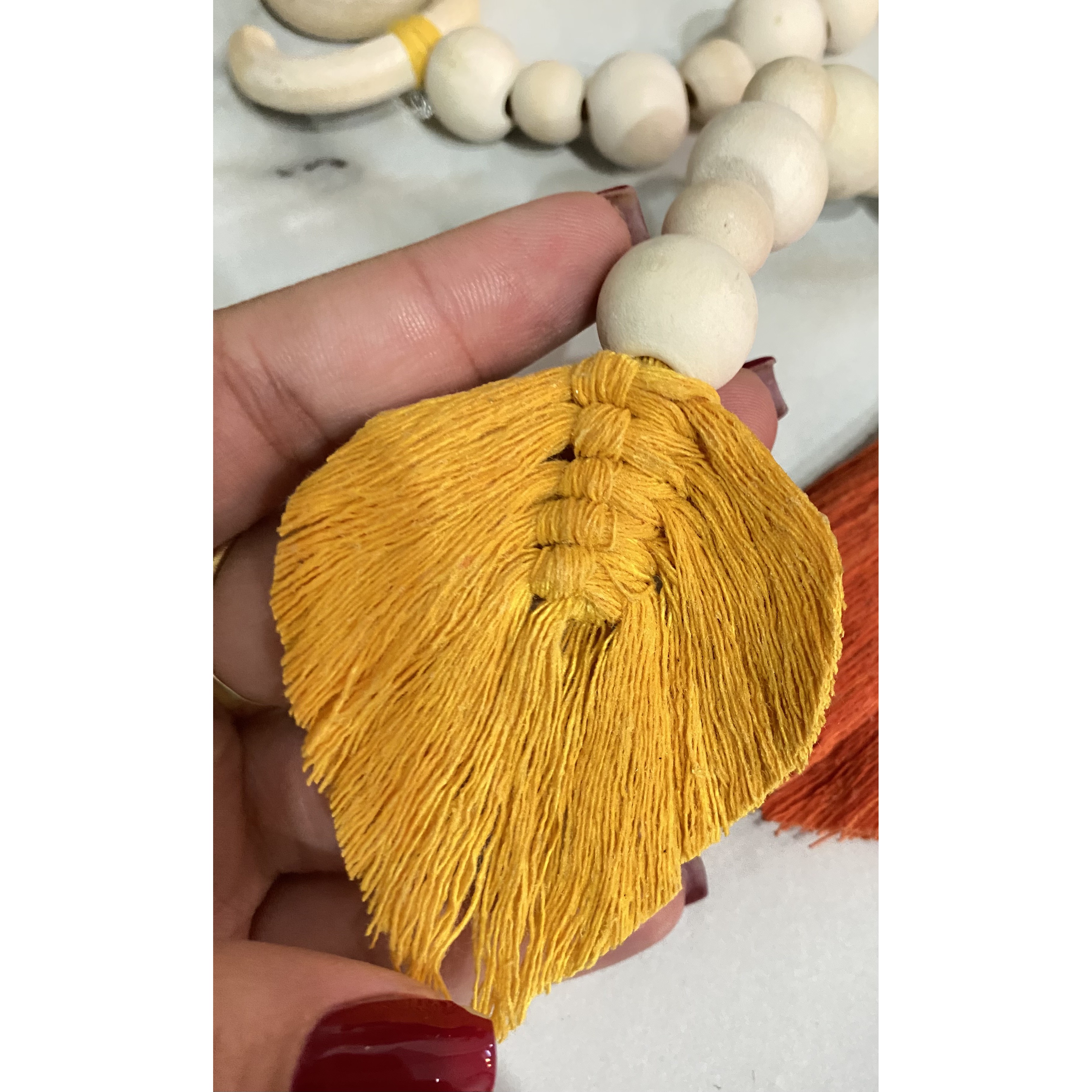تسبیح چوبی دکوری