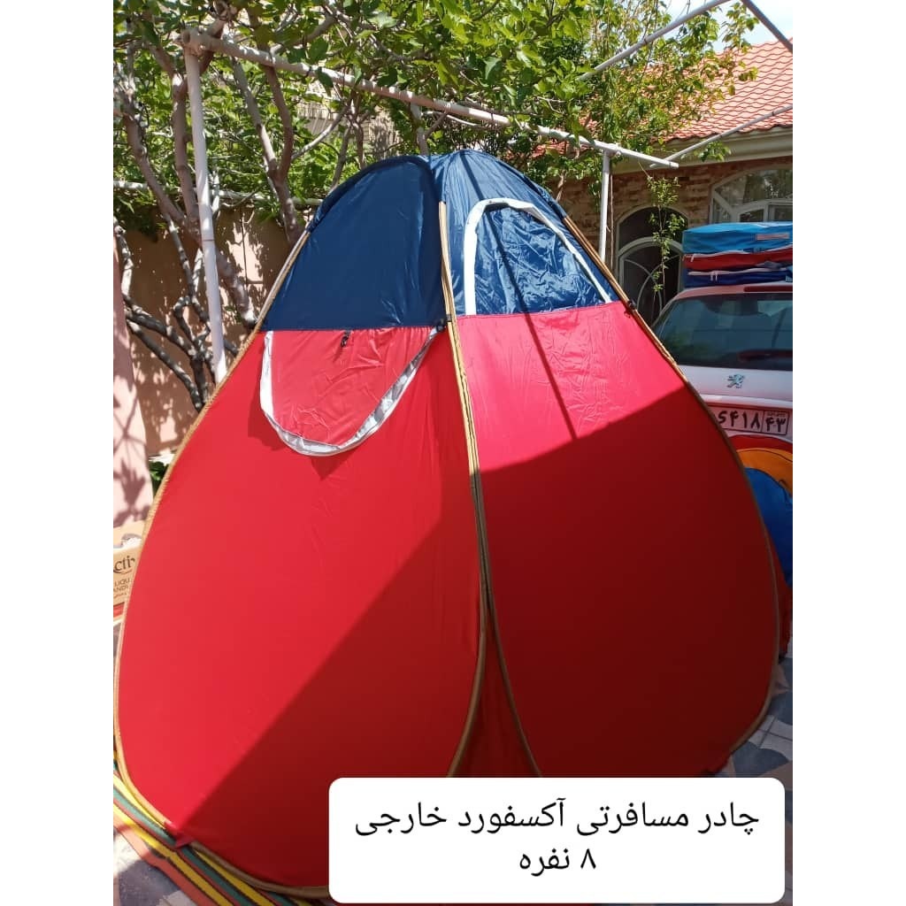 چادر مسافرتی سایانا 8 نفره آکسفورد ضد آب و تهویه دار