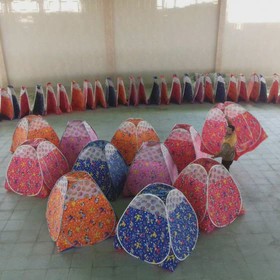 چادر کودک رنگ بندی