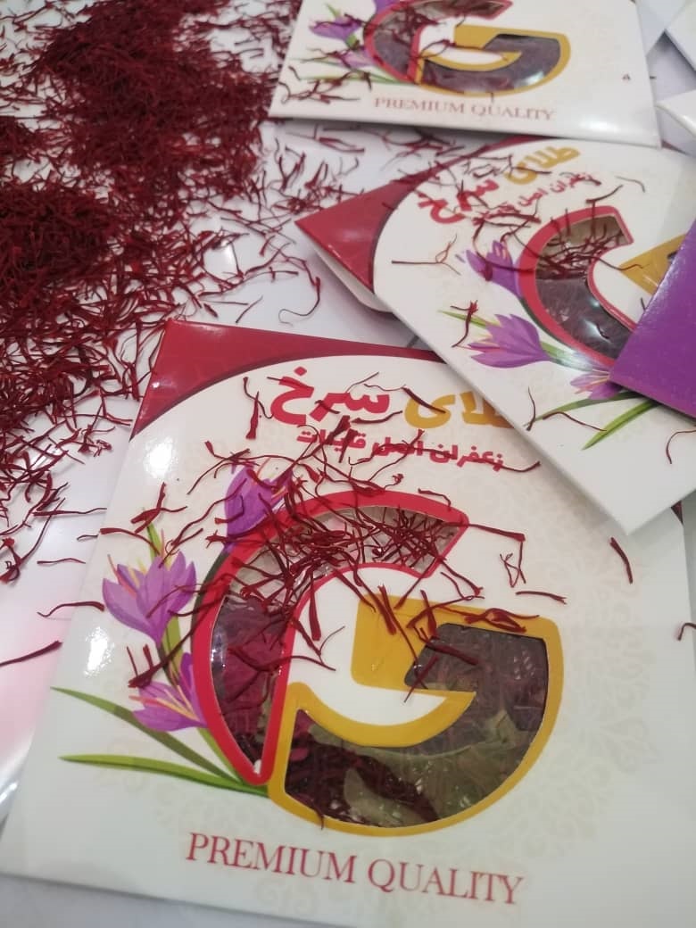 استند زعفران یک گرمی 10 عددی