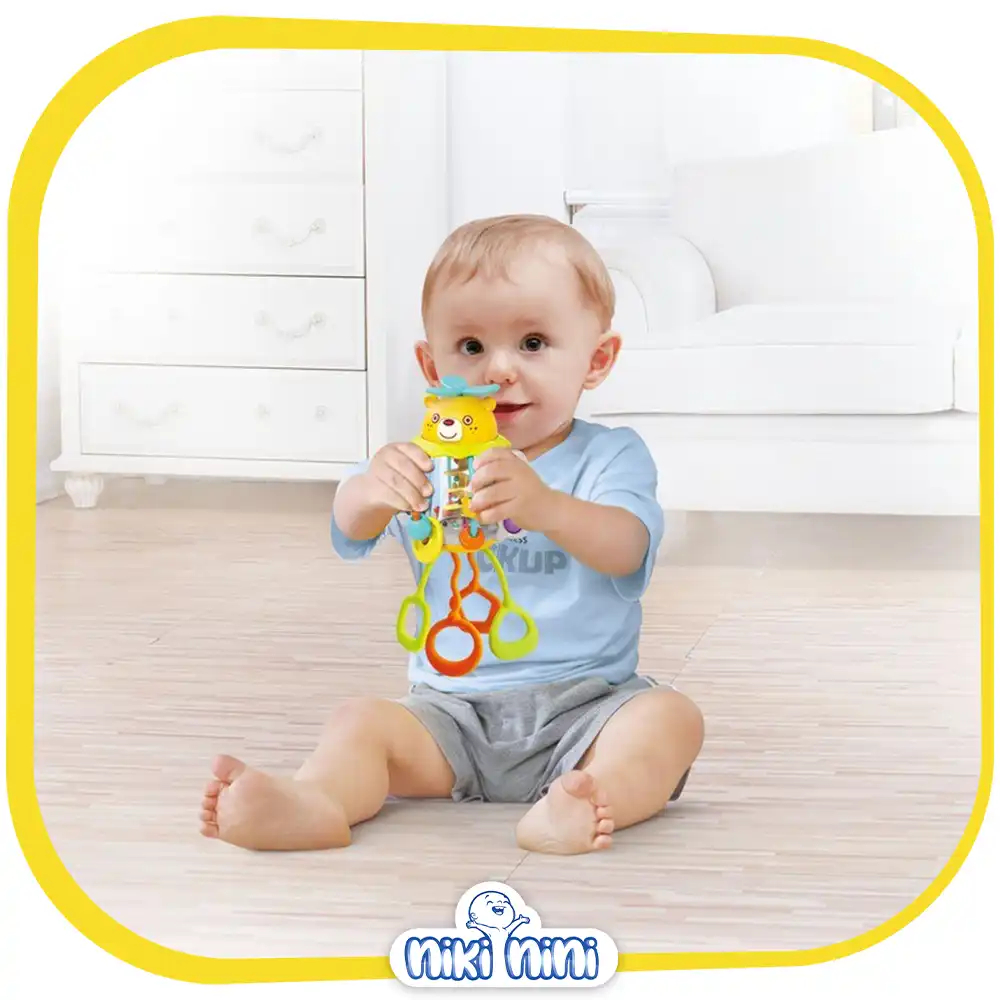 اسباب بازی جغجغه خرس هولی تویز Hola Toys