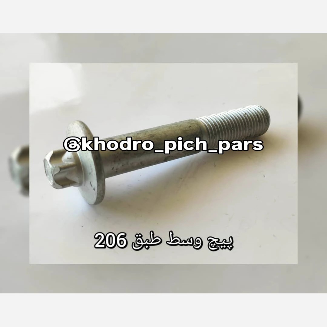 پیچ وسط طبق 206