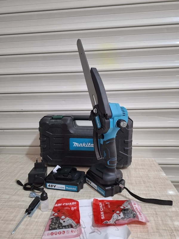 اره شارژی ماکیتا مدل makita-48v تیغه 20 سانت