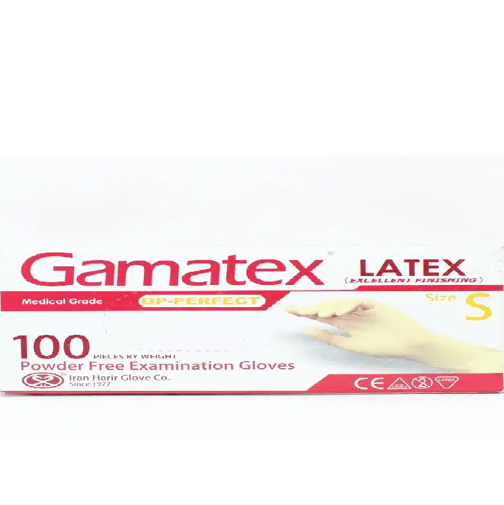 دستکش لاتکس OP PERFECT سایز اسمال 100 عددی