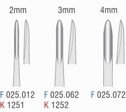 الواتور نوک تیز سرصاف فالکن – 2mm