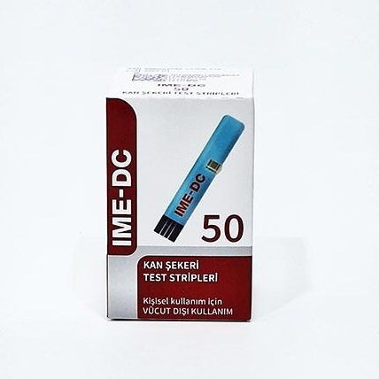 نوار تست قند خون IME-DC بسته 50 عددی