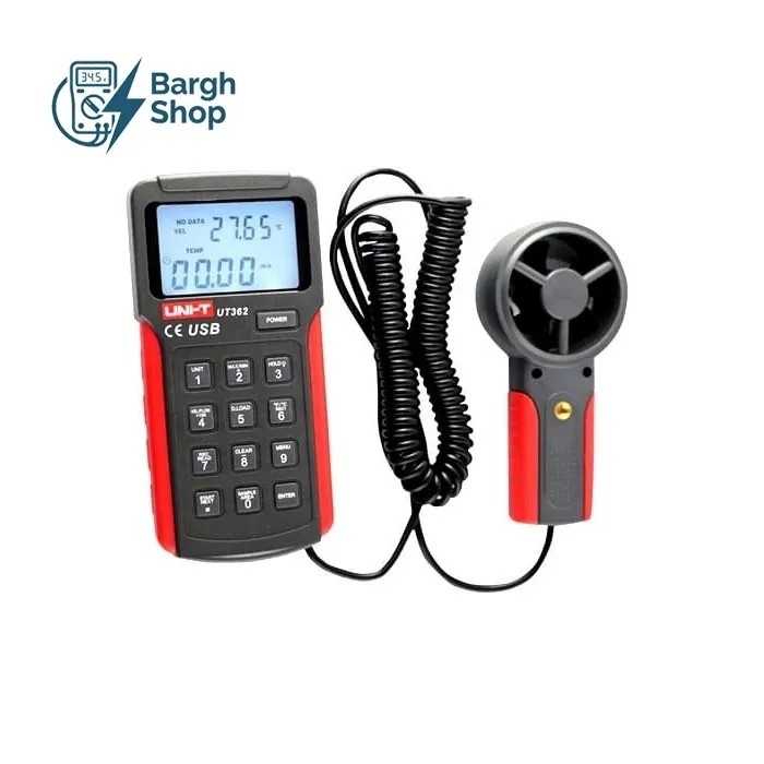 بادسنج و دماسنج دیجیتال (آنمومتر) یونیتی UNI-T UT362