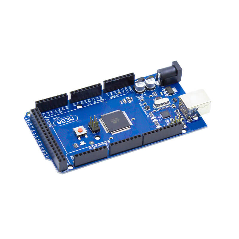 برد آردوینو مگا MEGA 2560 R3 اورجینال با پردازنده ATmega2560 فروش عمده (بسته 10 عددی)