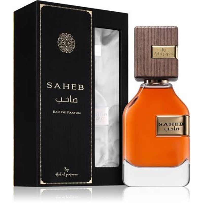 ادو پرفیوم صاحب (Saheb) قهوهای ارض الزعفران 100 میلیلیترArd Al Zaafaran Saheb Eau de Parfum 100ml