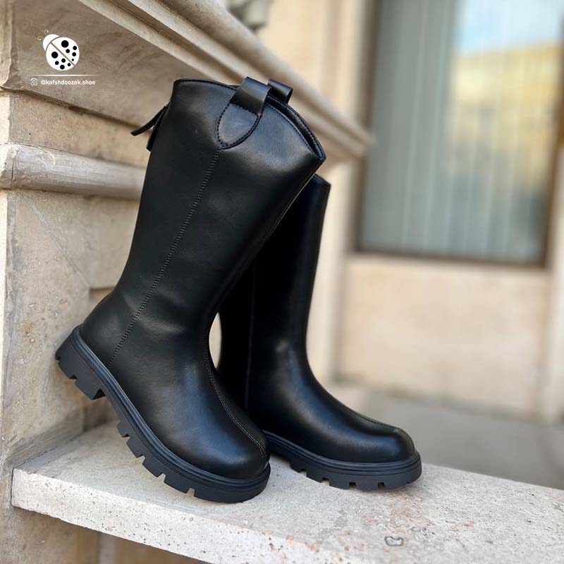 بوت بلند A1365 Fudron مشکی