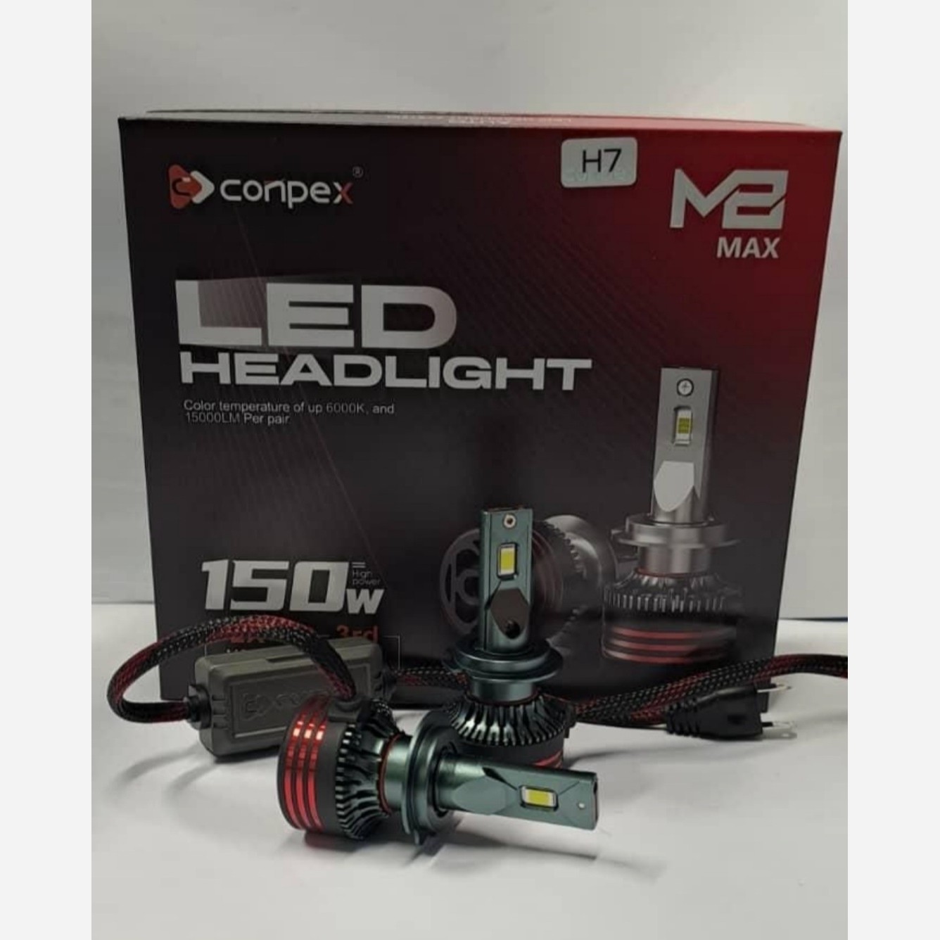 هدلایت h4دوکنتاک m8 max 80w پراید پژو
