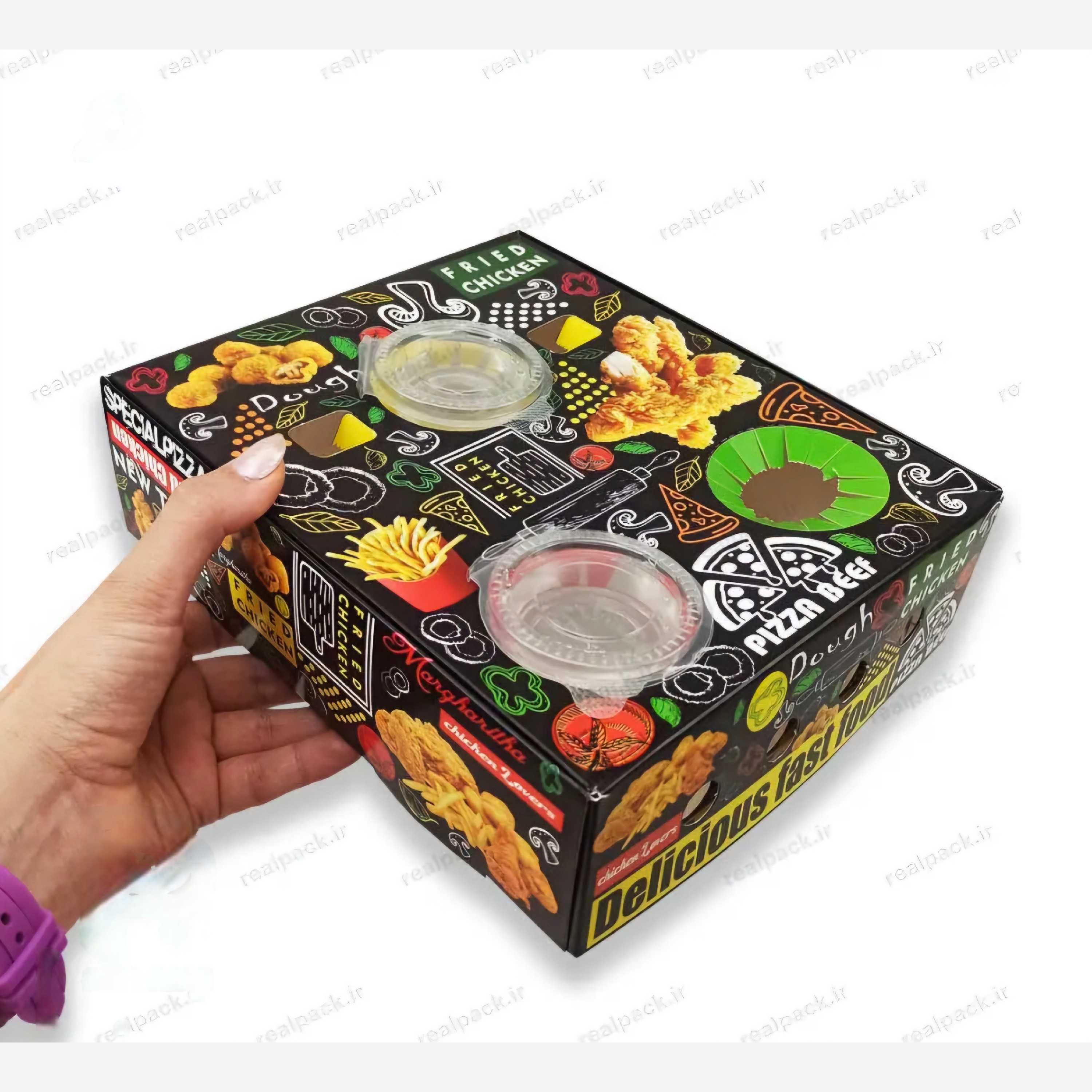جعبه سوخاری کیلویی ایندربرد ( 200 عددی )