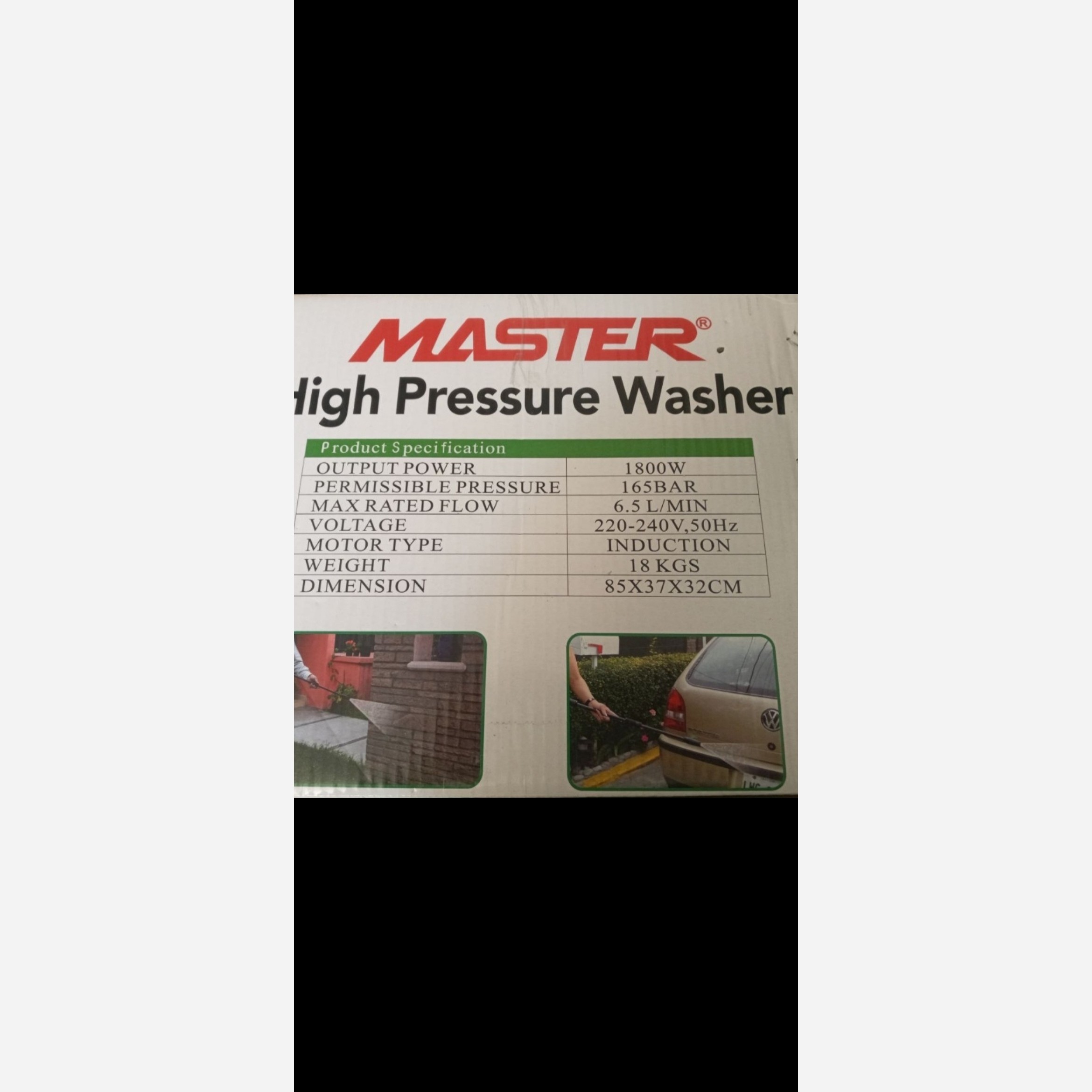 کارواش دینامی 165 بار 1800 بار مستر با موتور القایی مدل APW-MST-70 Dynamic car wash 165 bar 1800 bar master with