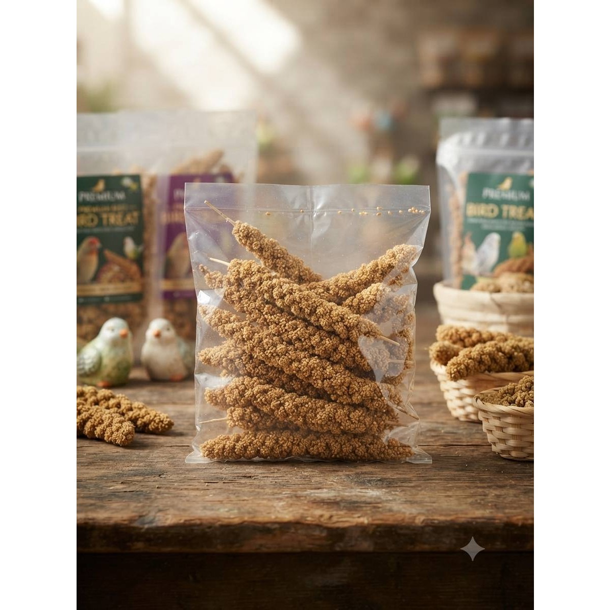 ارزن خوشه ای پرندگان