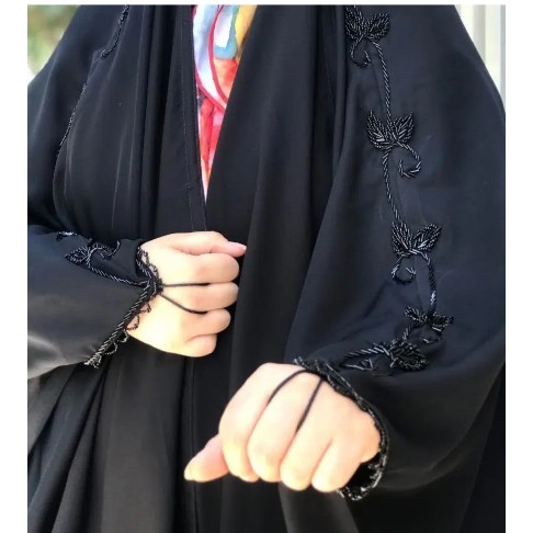 چادر عبایی برگ
