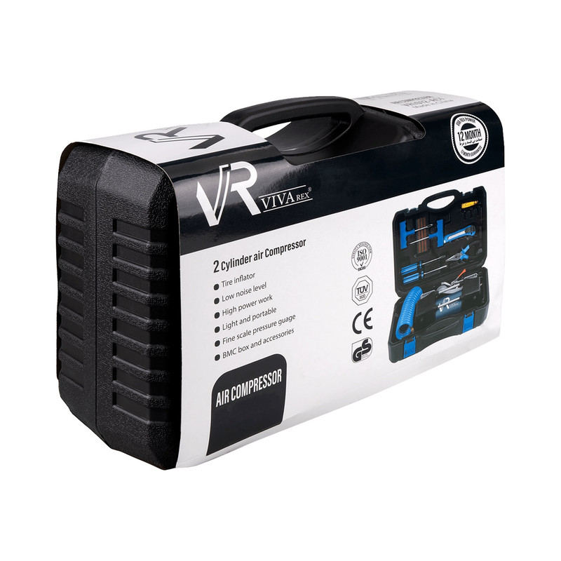 پمپ باد فندکی دو سیلندر متصل به برق شهری VR1207-ACT ویوارکس