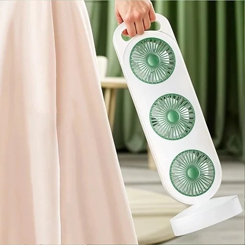 پنکه شارژی رومیزی سه فن قابل حمل مدل S31