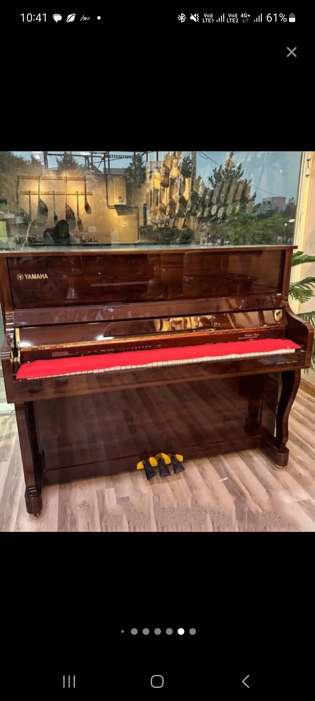 پیانو طرح اکوستیک yamaha p45 اورجینال کلاویه،سنگین