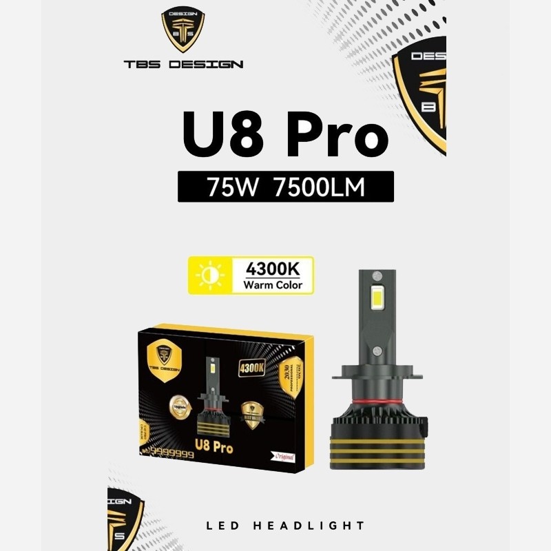هدلایت توبیز افتابی مدل TBS U8 Pro – 4300k