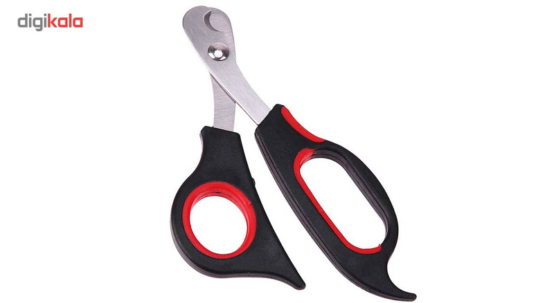 ناخنگیر قیچی استیل ضدزنگ سگ و گربه و خرگوش مدل Nail Scissors Grooming-B، تیغههای تیز فولادی، دسته ضدلغزش با برجستگی ری