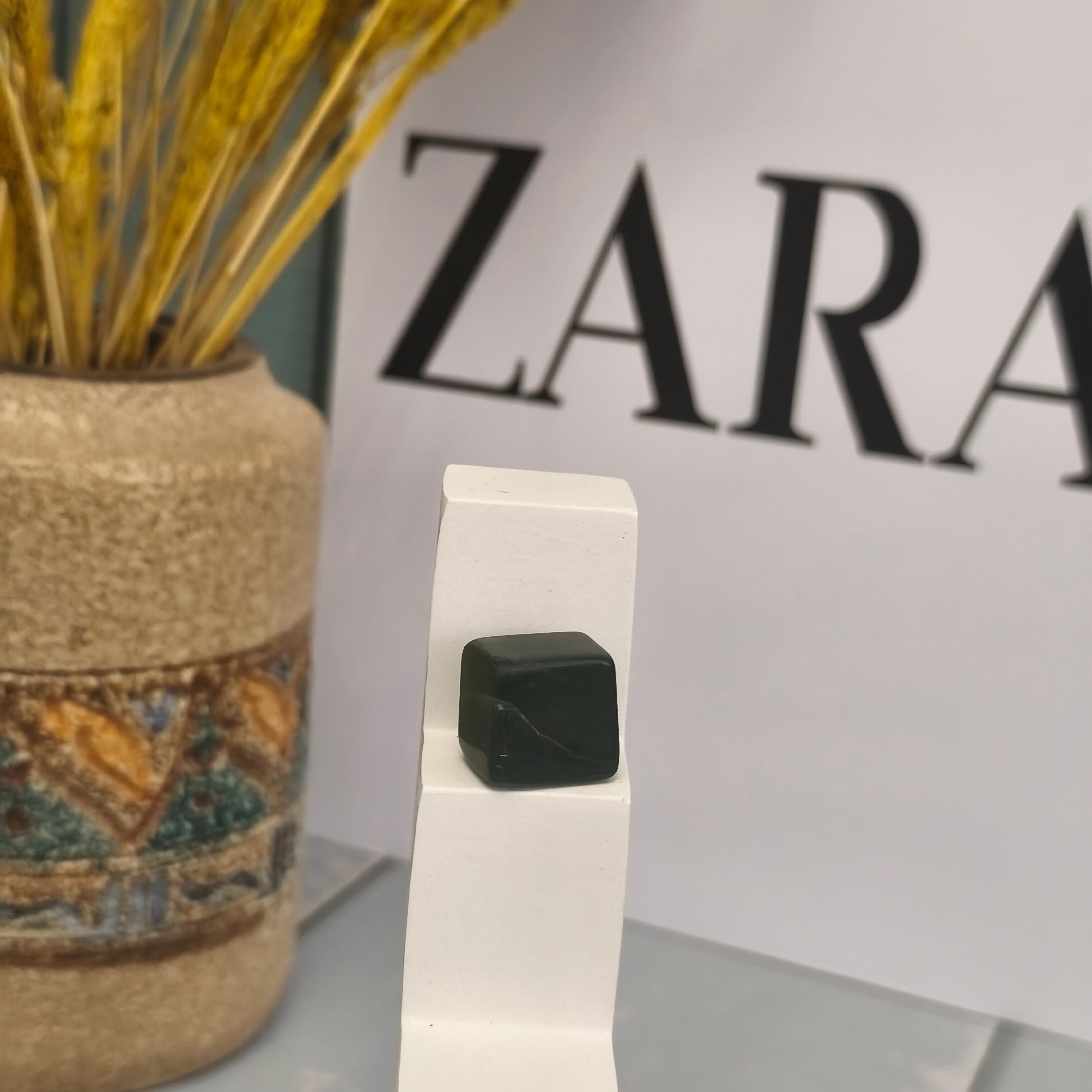 تامبل سنگ یشم افغان 9.25گرم اصل معدنی کلکسیونی