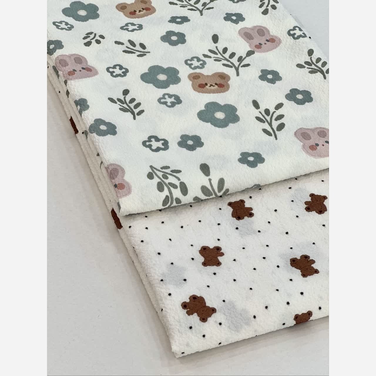 پارچه پفکی طرحدار 2عرض 1.5(ت)