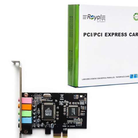 کارت صدا PCI EXPRESS رویال کد 6660