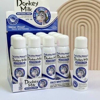 اسپری سفیدکننده شیر الاغ WOKALI