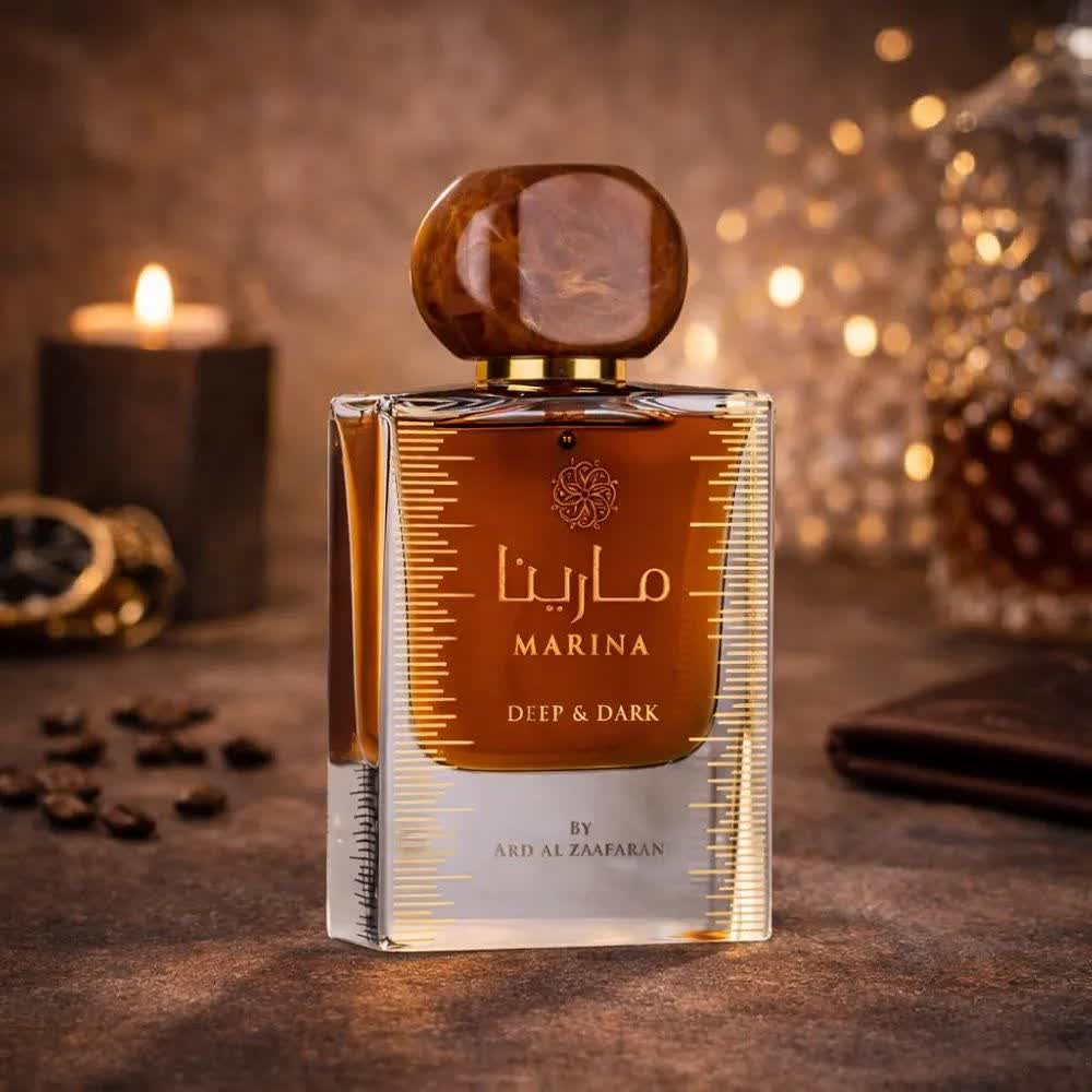 ادکلن مارینا برند ارض الزعفران حجم 50 میل