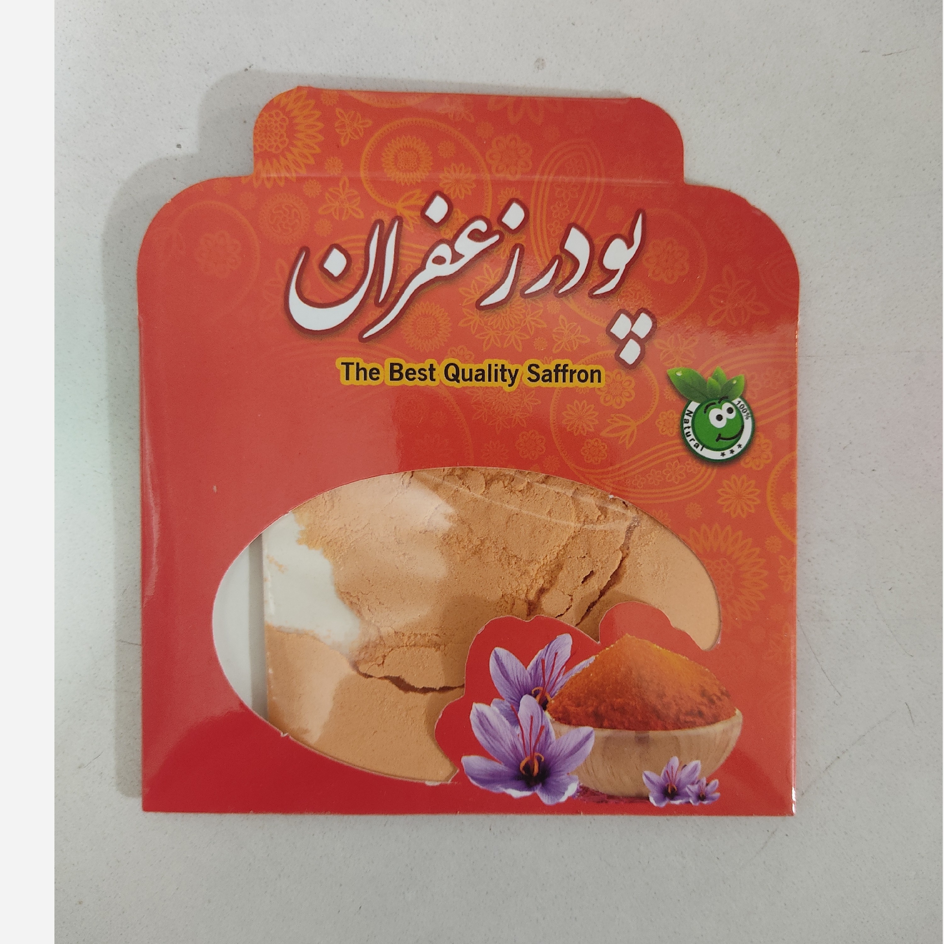 پودر زعفران وزن خالص 12 گرمی