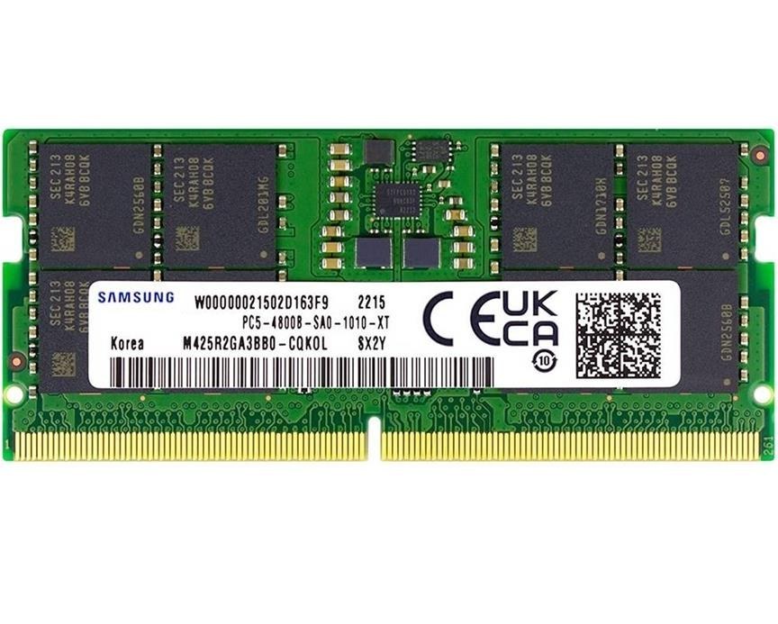 رم لپ تاپ سامسونگ مدل DDR5 ظرفیت 8 گیگابایت فرکانس 4800 مگاهرتز