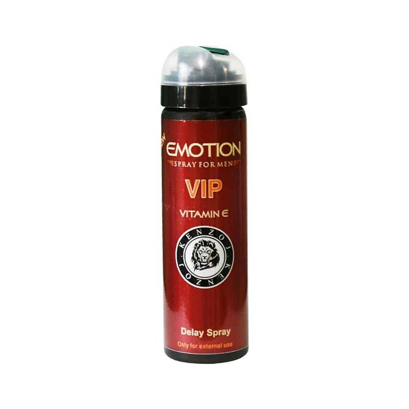 اسپری تاخیری VIP ایموشن حاوی ویتامین E مدل کنزو