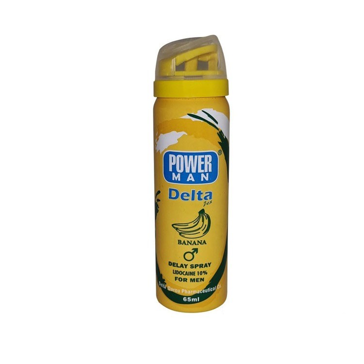 اسپری تاخیری دلتا پاورمن رایحه موز 65ml