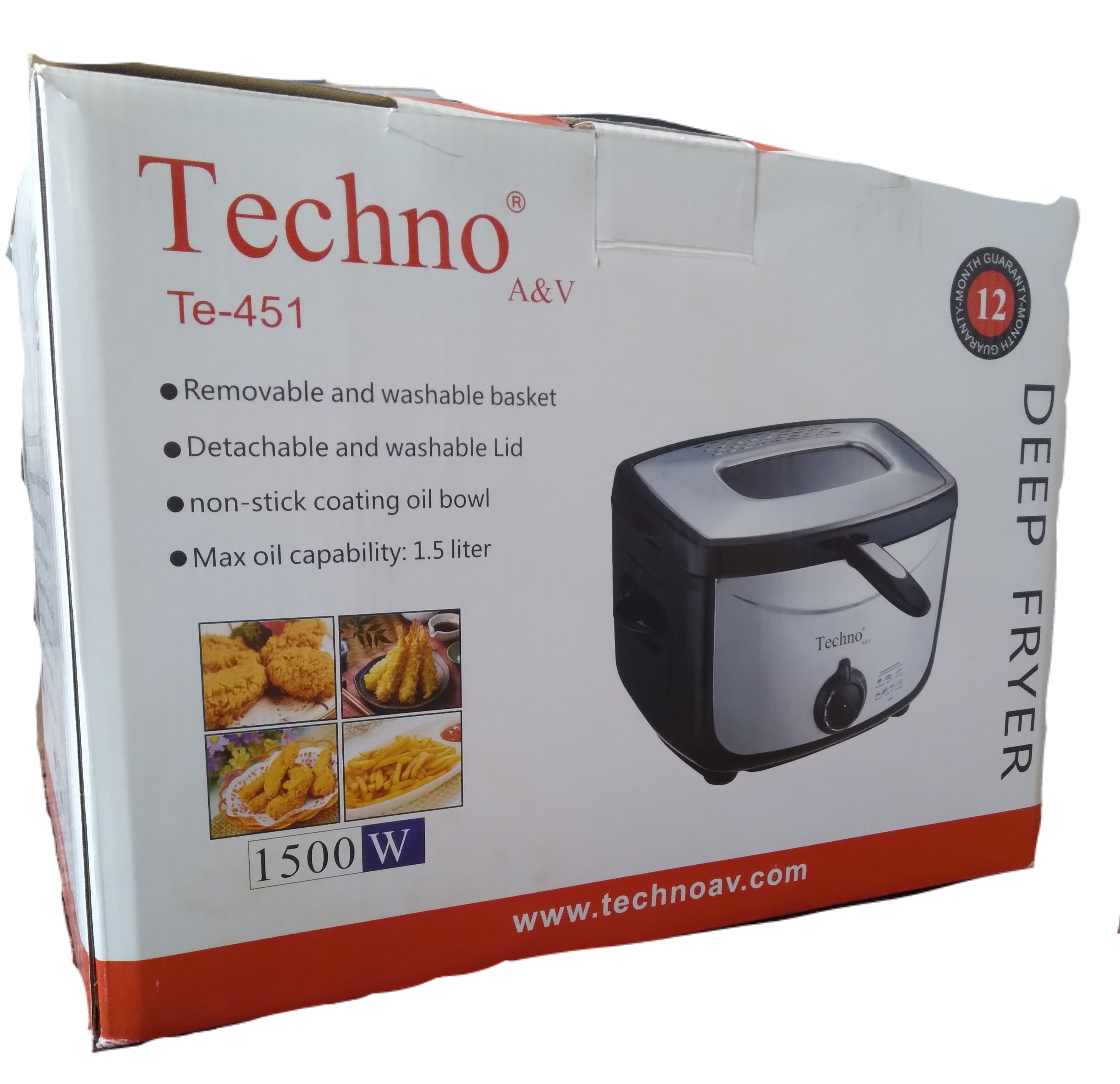 مینی سرخ کن Techno